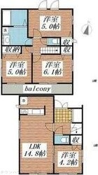 葛飾区西水元１０の物件間取画像